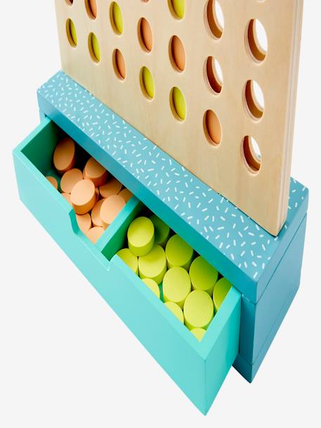 4 In a Row! Wooden Game - Wood FSC®100% Certified Multi 