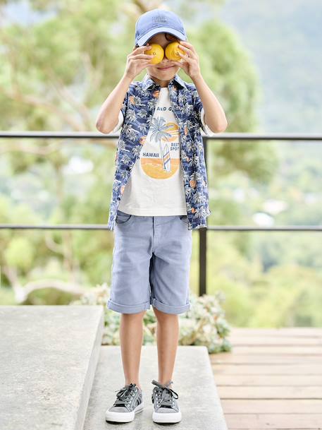 Shirt for Boys navy blue 