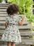 Printed Cotton Gauze Dress for Girls sage green 