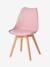 Scandinavian Primary School Chair green+rose+white 