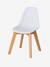 Scandinavian design nursery chair rose+white 