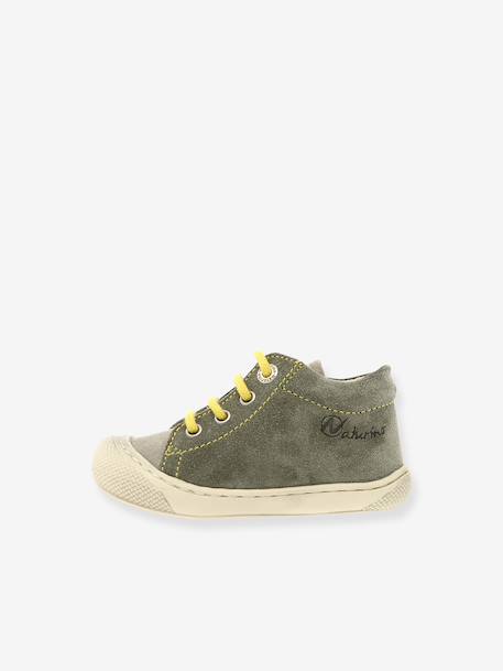 Ankle Boots for Babies, Cocoon by NATURINO® beige+olive 