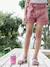 Pair of Fancy Strappy Leather Sandals for Children, Designed for Autonomy set blue 