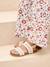Sandals with Crochet-Effect Straps, Designed for Autonomy beige 