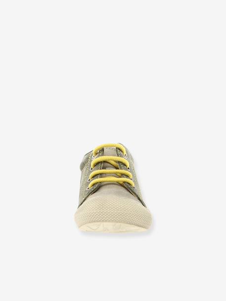Ankle Boots for Babies, Cocoon by NATURINO® beige+olive 