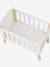 Wooden Bed with Legs for Dolls - FSC®100% Certified Wood/White 