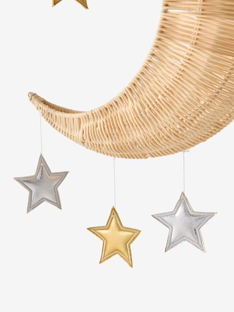 Moon hanging lampshade beige 