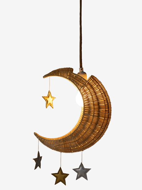 Moon hanging lampshade beige 