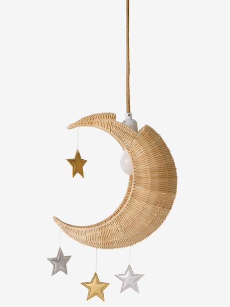 Moon hanging lampshade beige 