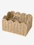 Essential Decorations: Scalloped pencil pot beige 