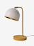 Two-Tone Metal Table Lamp cinnamon+rose 