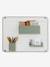 Collage frame in metal sage green 