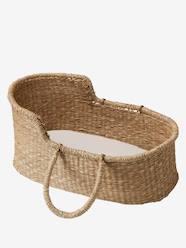 Toys-Wicker Carrycot for Baby Doll