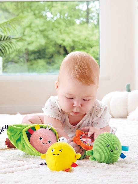 3 Little Peas Rattle, HAPE multicoloured 
