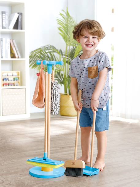 Broom Stand & Cleaning Set, HAPE multicoloured 