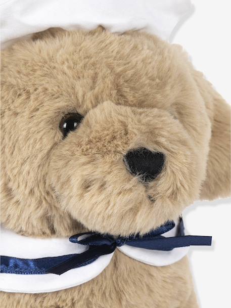 Milou dog cuddly toy and its KONGES SLOJD cushion brown 