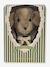 Luca Sailor Plush Dog, KONGES SLOJD brown 