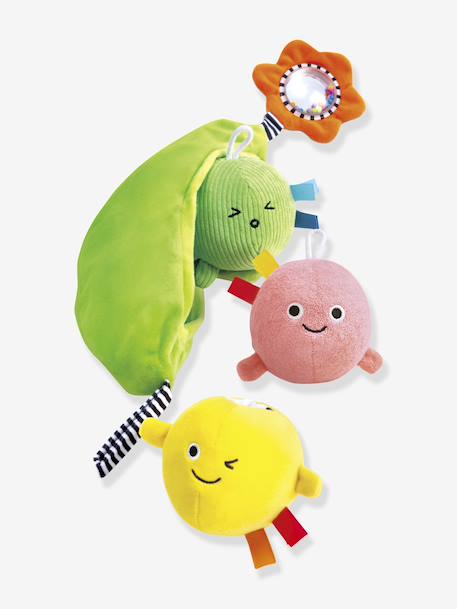 3 Little Peas Rattle, HAPE multicoloured 