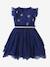 Princess Dress with Stars Costume blue+rose 