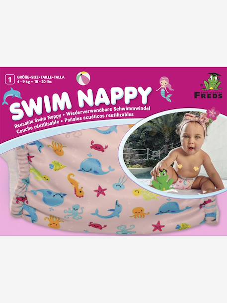 Nappy Swimsuit, FREDS SWIM ACADEMY nude pink 