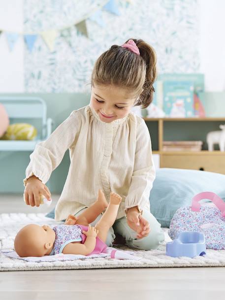 Set of Floral Nappy-Changing Accessories - COROLLE printed pink 