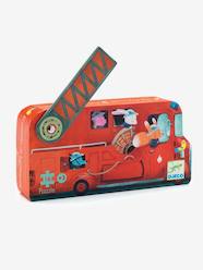 The Fire Truck Puzzle, 16 Pieces, by DJECO