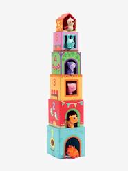 Toys-Topanifarm Stacking Cubes, by DJECO
