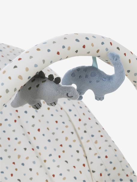 Baby Bouncer with Arch, Babydream ecru+GREEN LIGHT SOLID+Grey+multicoloured+navy blue+printed beige 
