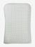 Pack of 2 Changing Mattress Covers, GOOSE chequered green 