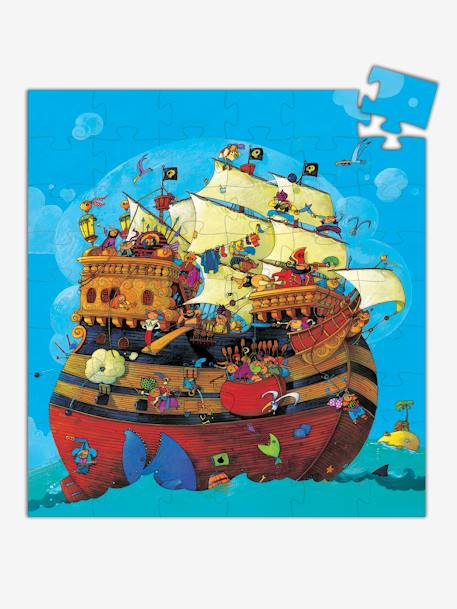 Barbarossa's Boat Puzzle, 54 pieces, by DJECO Multi 