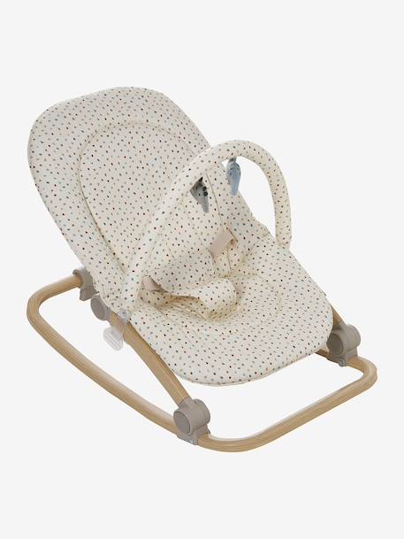 Baby Bouncer with Arch, Babydream ecru+GREEN LIGHT SOLID+Grey+multicoloured+navy blue+printed beige 