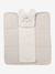 Travel changing mat beige+printed pink 