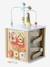 Large FSC® wooden 4 seasons activity cube wood 
