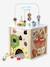 Large FSC® wooden 4 seasons activity cube wood 