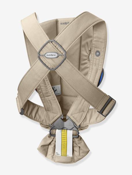 BABYBJÖRN Mini woven baby carrier beige+black 