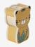 Tanzania musical money box in FSC® wood yellow 