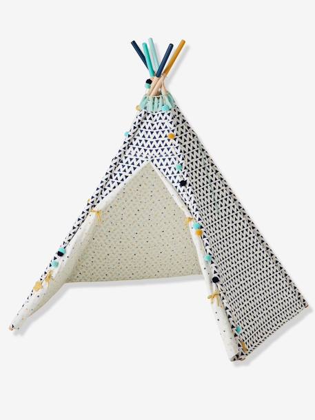 Reversible Teepee, Sioux - Wood FSC® Certified White/Print 