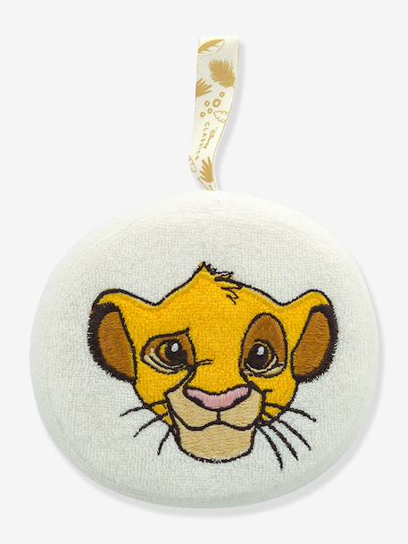 Sponge for Babies Embroidered with Simba Head Motif by Disney® ecru 