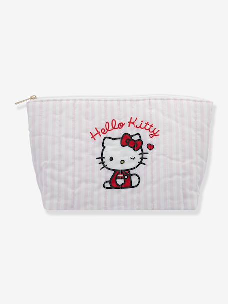 Striped Wash Bag, HELLO KITTY striped pink 