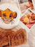 Sponge for Babies Embroidered with Simba Head Motif by Disney® ecru 