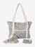 Doll Changing Bag in Cotton Gauze Multi+yellow 