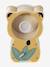 Tanzania musical money box in FSC® wood yellow 