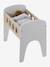 Doll Bed in FSC®100% Wood white+wood 
