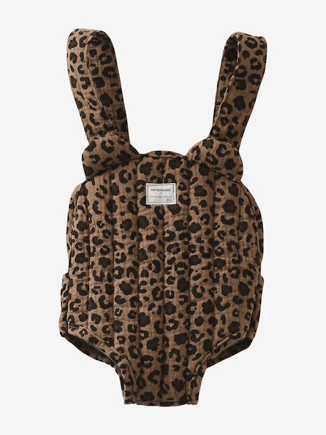 Baby carrier for baby doll in cotton gauze collab' VERTBAUDET x ENVIE DE FRAISE brown 