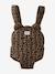 Baby carrier for baby doll in cotton gauze collab' VERTBAUDET x ENVIE DE FRAISE brown 