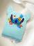 Fun Wash Mitt Embroidered with Stitch Head Motif, by Disney® sky blue 