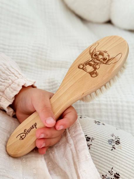 Wooden Brush for Babies, LILO & STITCH by Disney® brown 