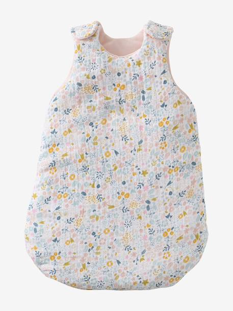 Baby Sleep Bag in Cotton Gauze, for Dolls Multi 