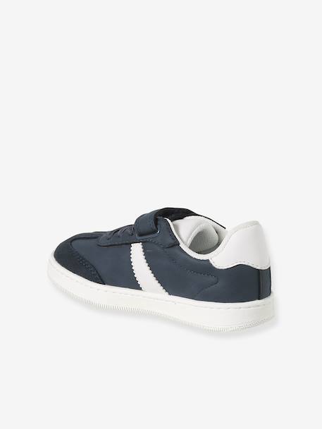 Trainers with Elasticated Laces & Hook-&-Loop Fasteners For Children, Designed for Autonomy navy blue 