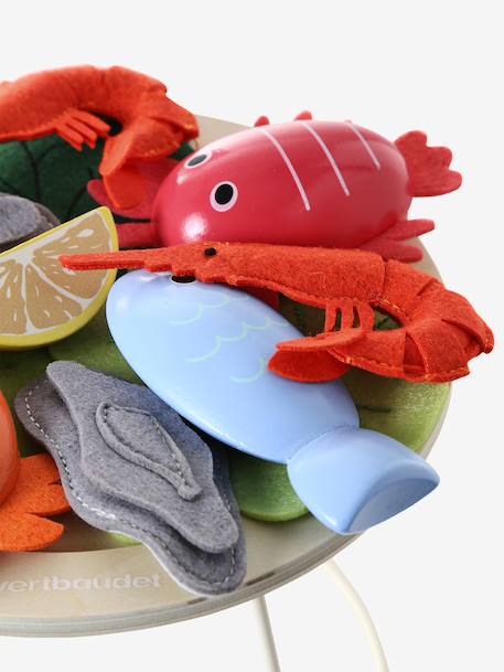 Seafood Platter in FSC® Wood blue 